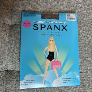 Spanx Higher Power Brief High Waisted Panty Taupe Color Size C NEW
